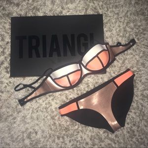 Neoprene Triangl Bikini